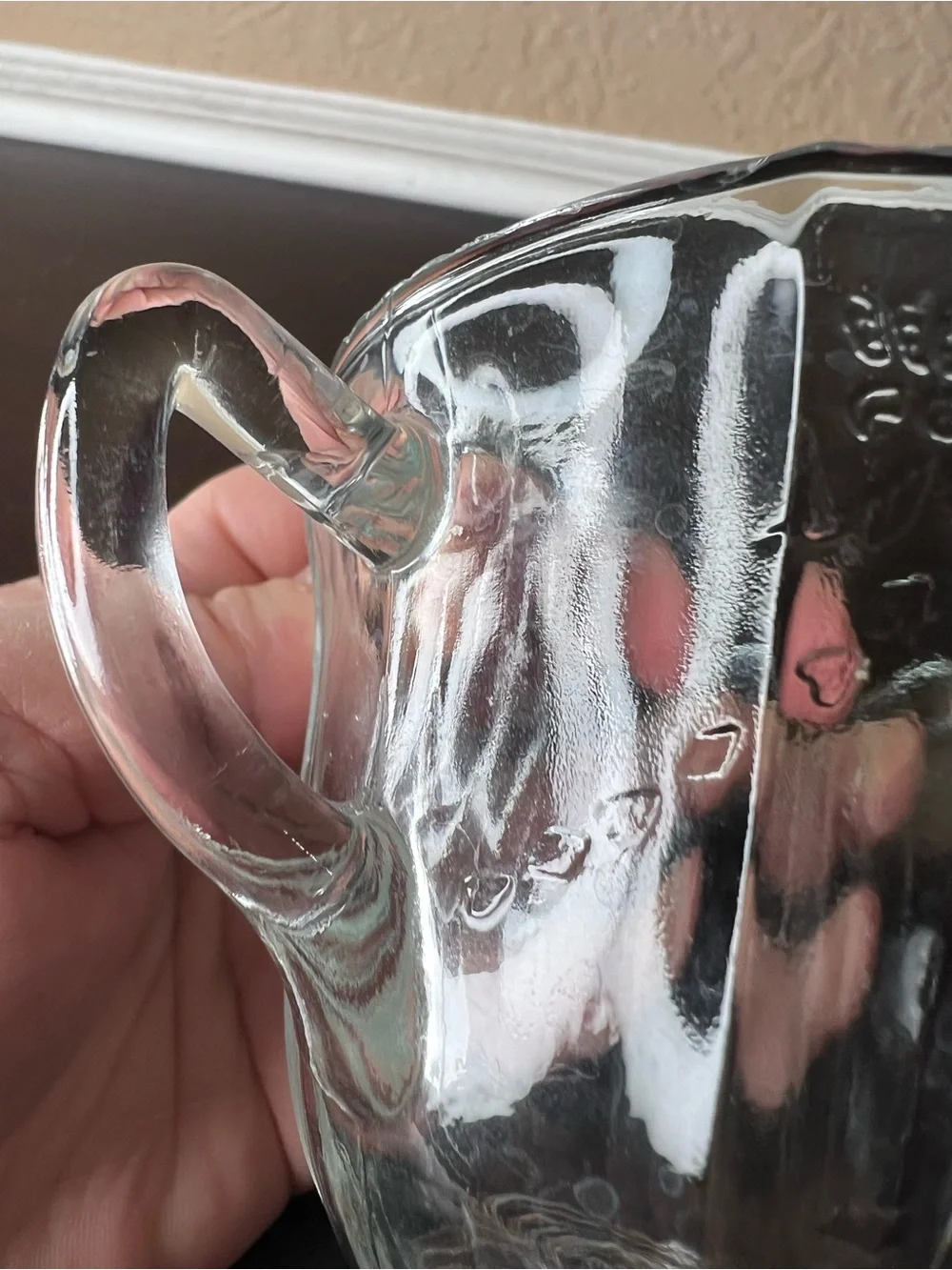 Vintage 1930s Federal Glass Madrid Clear Depression Glass Footed Creamer